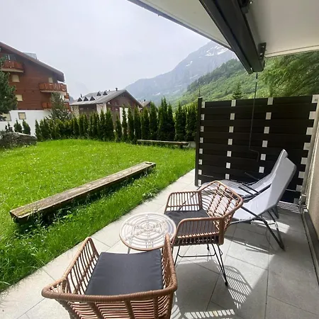 Apartamento Magnifique Avec Terrasse Spacieuse Et Jardin Loeche-les-bains