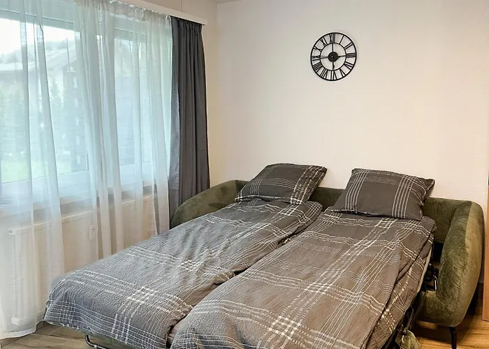 Magnifique Avec Terrasse Spacieuse Et Jardin Loeche-les-bains 洛伊克巴德