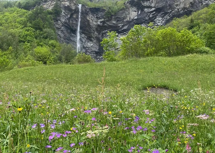 Magnifique Avec Terrasse Spacieuse Et Jardin Loeche-les-bains
